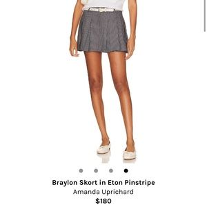 Amanda Uprichard Braylon skort in Eton pinstripes! Super Cute!!!!!